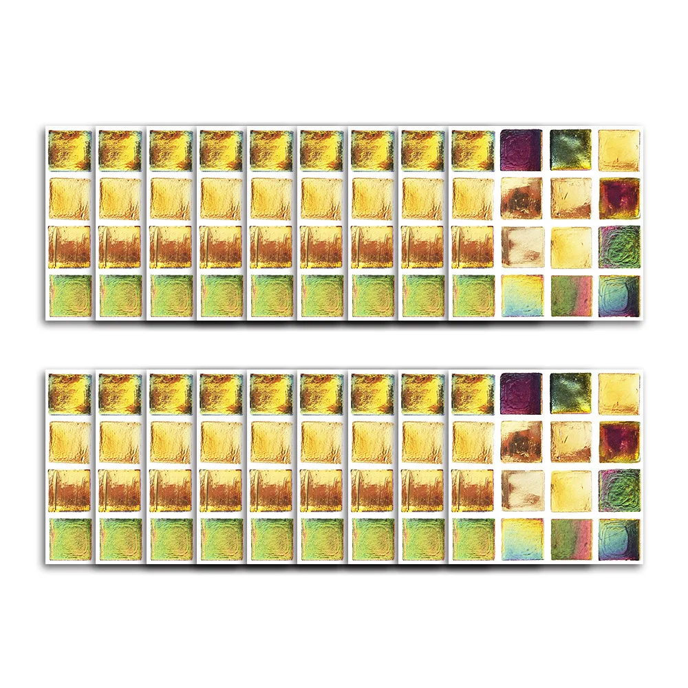 Фоновые украшения Цвет мозаика объемные наклейки барная стойка Восстановленное