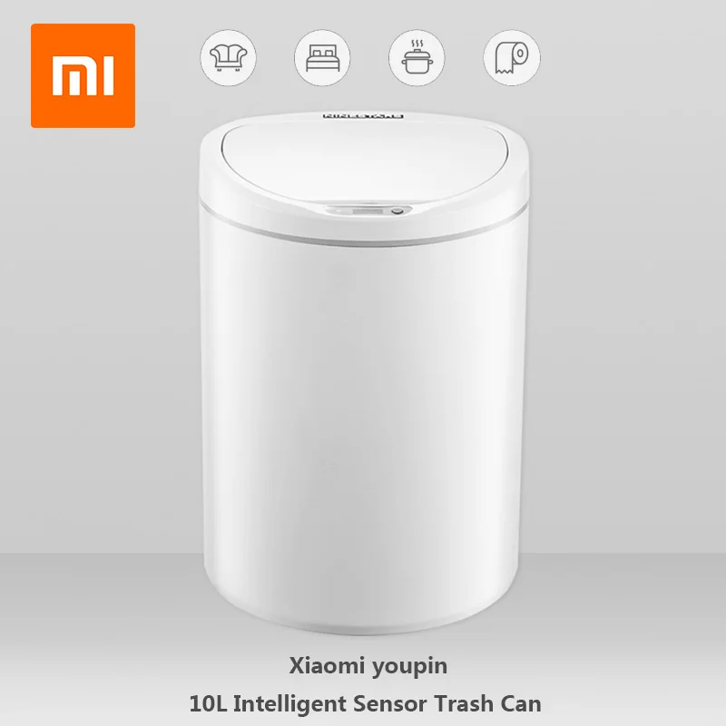 

ZT - 10 - 29S 10L Home Intelligent Sensor Trash Can from Xiaomi youpin