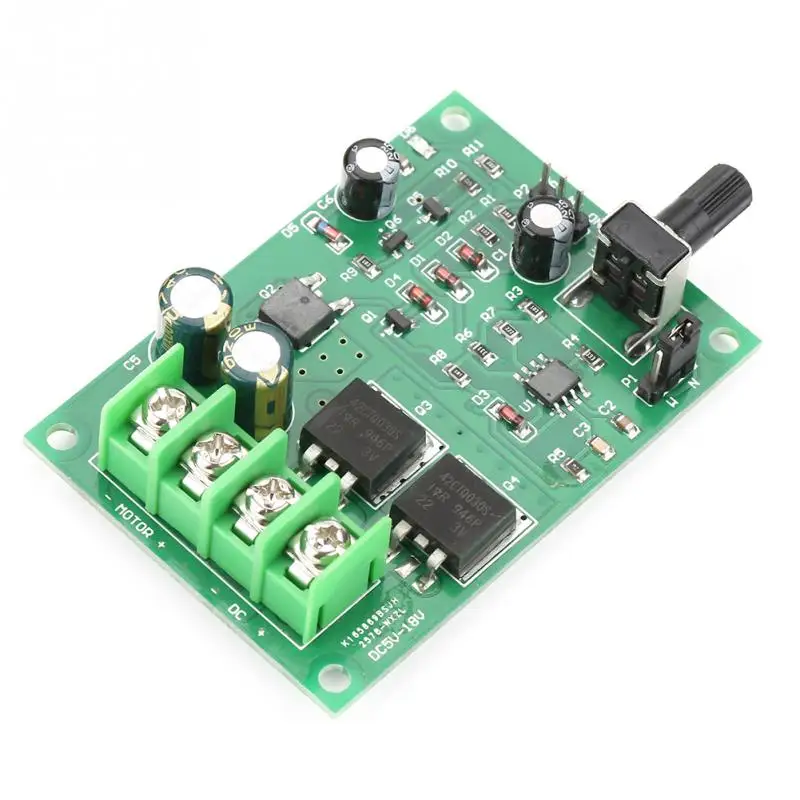 DC5 18V плата драйвера двигателя контроллера постоянного тока PWM высокой