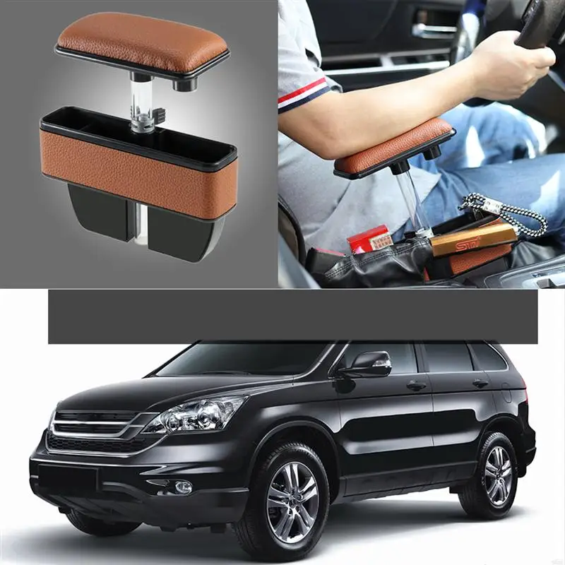 

1pc Multi-Functional Armrest For Car Armrest Adjustable Central Box Elbow Support Pad Auto Center Console Armrests Arm Rest Seat