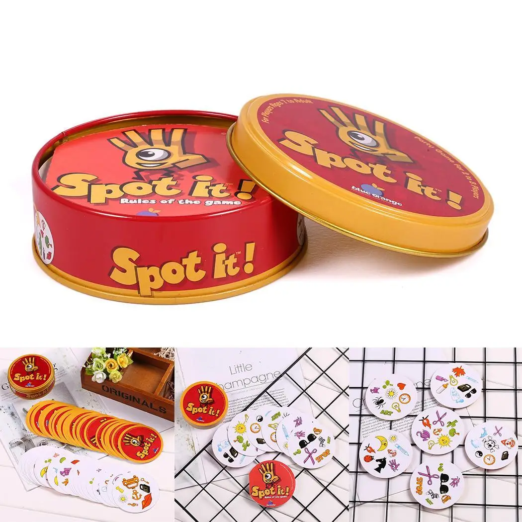 

Durable Game Cards Family Party Entertainment 2-8 Players Game Match >7 Years Old English Card Red Game