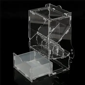 

Automatic Pet Bird Feeder No Mess Feeding Device Seed Food Container For Pigeons Parrot Starling Pet Birds Feeding Devices