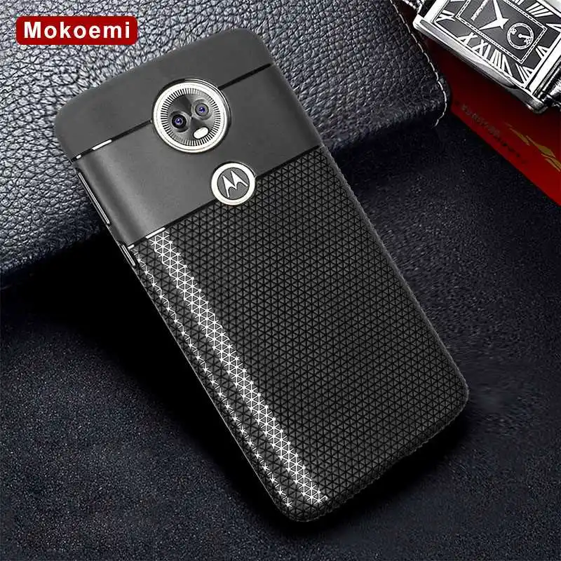 

Mokoemi Fashion Triangle Pattern Soft 5.7"For Motorola Moto E5 Case For Motorola Moto E5 Plus Phone Case Cover