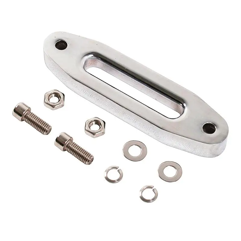 العالمي شركة الألومنيوم Hawse Fairlead ل الاصطناعية حبل رفع سلك توصيل للكابل دليل ATV سحب الحبال اكسسوارات السيارات العالمي شركة الألومنيوم Hawse Fairlead ل الاصطناعية حبل رفع سلك توصيل للكابل دليل ATV سحب الحبال اكسسوارات السيارات