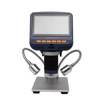 

4.3in LCD Digital Microscope Durable USB Microscope with HD LED Display Screen for phone repair soldering tool jewelry appraisal