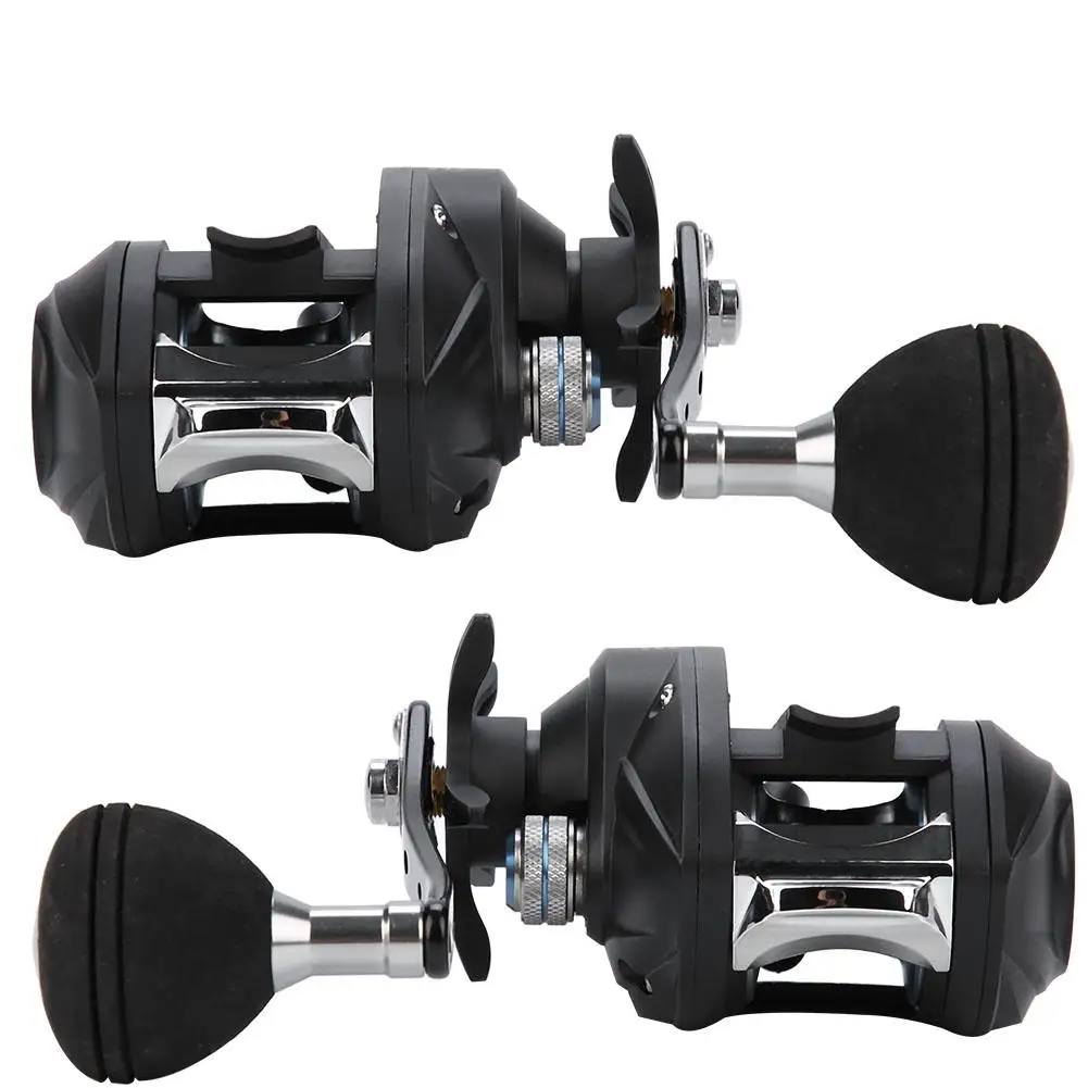 

Baitcasting Fishing Reel 7.3:1 Water Drop Wheel Adjusting Knob Wheel Left Right-hand Reel Fishing Tools