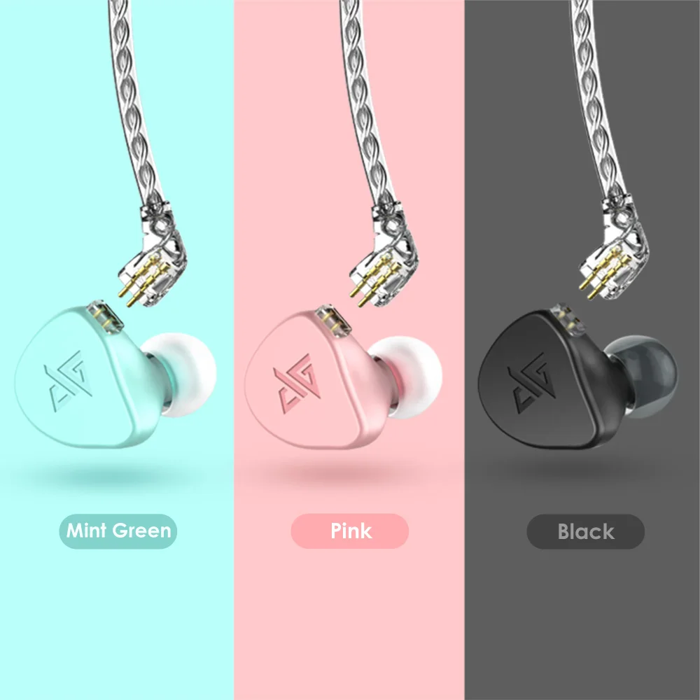 

HiFi Earphones Detachable Cable DIY Dynamic Driver Stereo Sound In-ear 3.5mmm earphone 2pin 0.78mm earphone for phone #XJ30