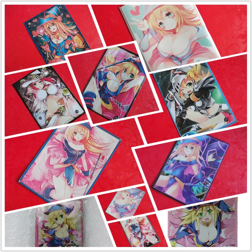 YU-GI-OH Card Deck Protectors 5Ds Duelist Card Sleeves Black 100