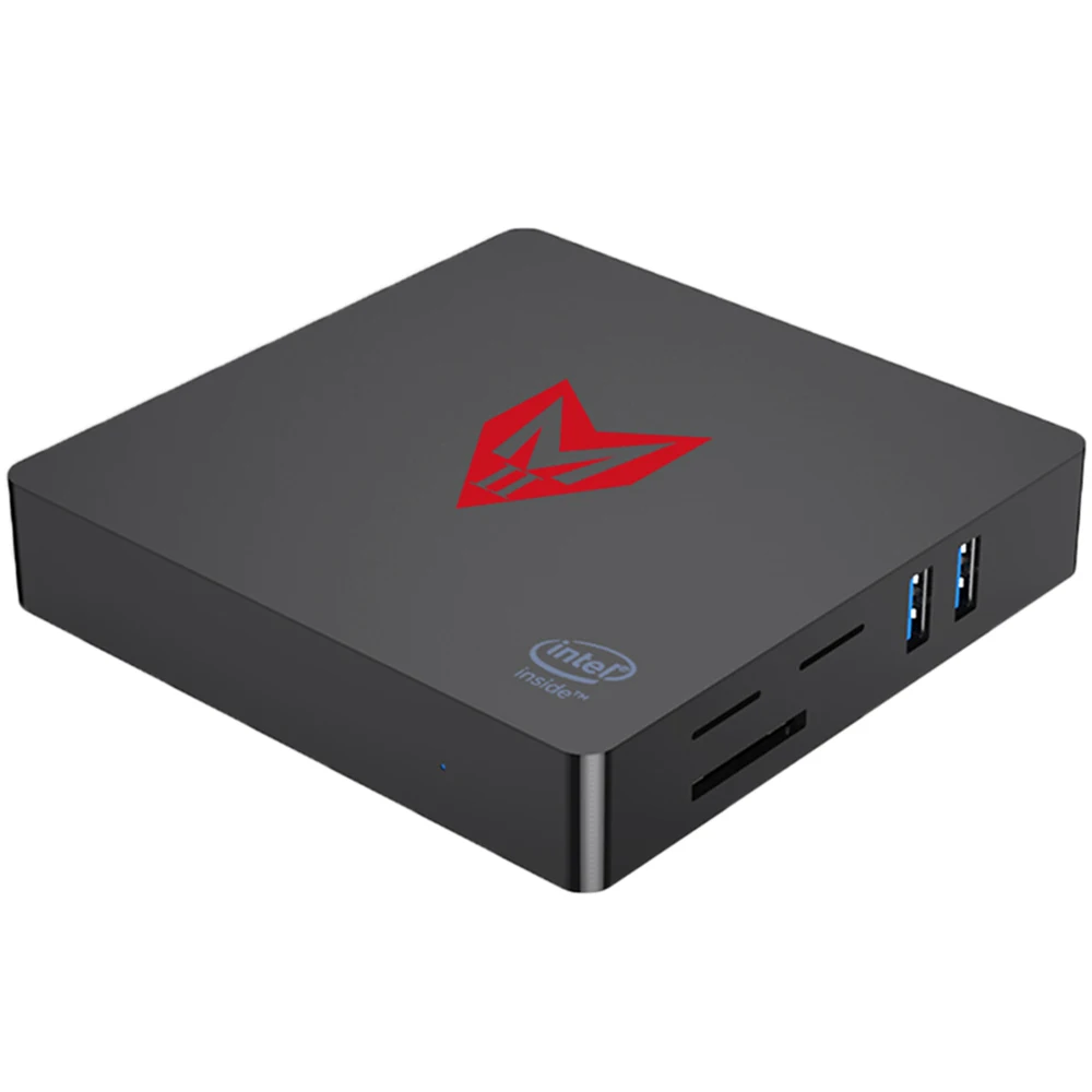 MII Intel Apollo Lake N3350 Mini PC HD Графика 4 Гб LPDDR4 64 Встроенная память 2 4G + 5 8G Wi Fi 1000 Мбит USB 3 0
