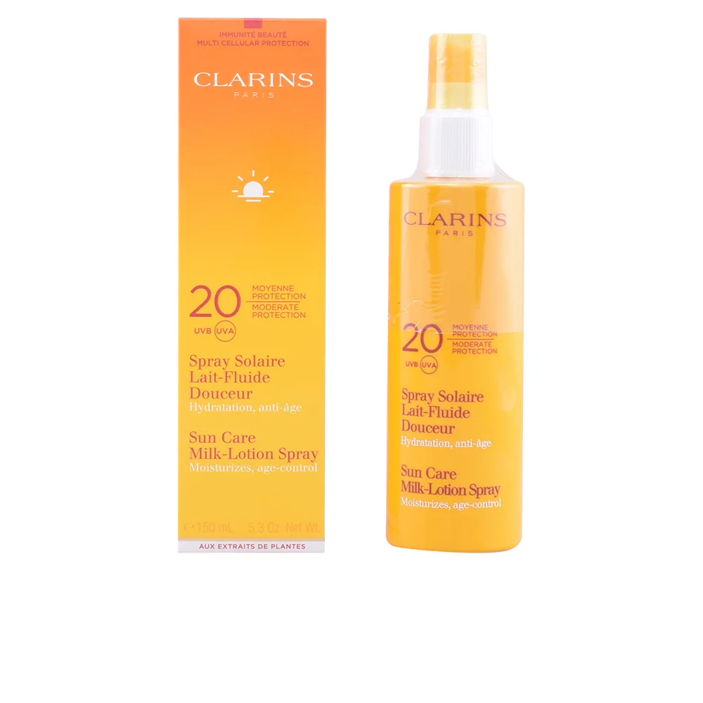 Спрей для загара Лайт Solaire Fluide Spf20 Clarins 150 мл | Красота и здоровье