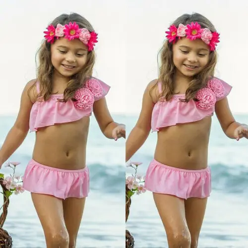 kids in swimwear