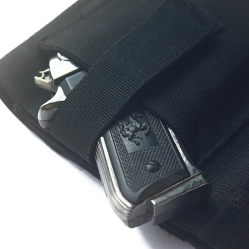 

Universal Ankle Holster with Retention Hook&Loop Strap Concealed Pistol Carry Case Elastic Secure Strap Revolvor Concealment