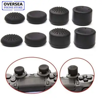 

8 PCS Playstation Video Games Controller Accessories Heighten Mushroom Headed Silicone Cap Thumb Stick For PS4 Xbox PS3 X360