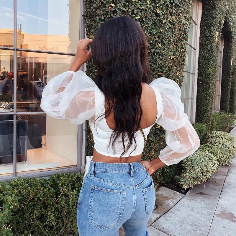 Top Modis Misdream Linterna 2019 Manga Verano Blusa Encaje blanco Y Blusas Mujer De Mujeres Hombro Para Blanca Tops Black Elegante ZqPCZ4w