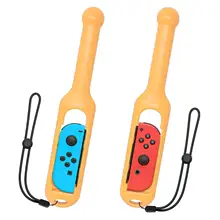 Controlador de aperto do punho do jogo da baqueta do stent para o controlador da alegria-con do interruptor de nintendo