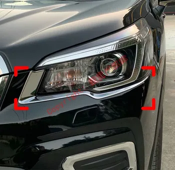 

ABS Chrome HeadLight Lamp Trim For Subaru Forester SK 2018 2019