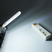 1 шт. USB светодиодный ночной Светильник для чтения, книжный светильник, 3 светодиодный s 8 светодиодный s 5730 патч, походный светильник, лампа для ПК и ноутбука