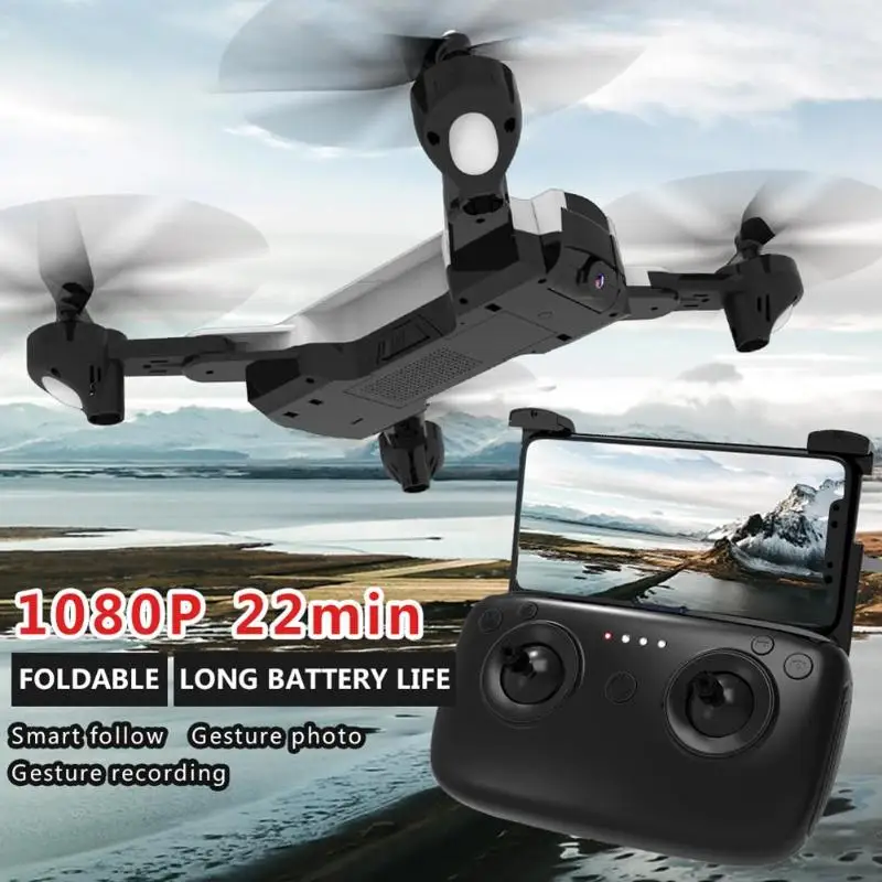 

SG900 Quadcopter with 1080P 2200mAh Battery RC Helicopter Auto Return WIFI FPV Headless Follow Me Mode Drone