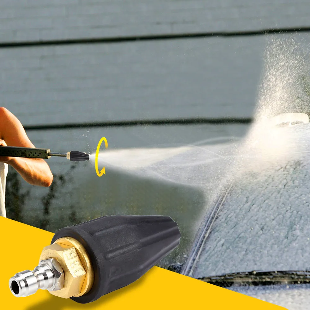 1/4 дюймов Быстроразъемное вращающееся турбо сопло 300 бар для Karcher/LAVOR шайбы