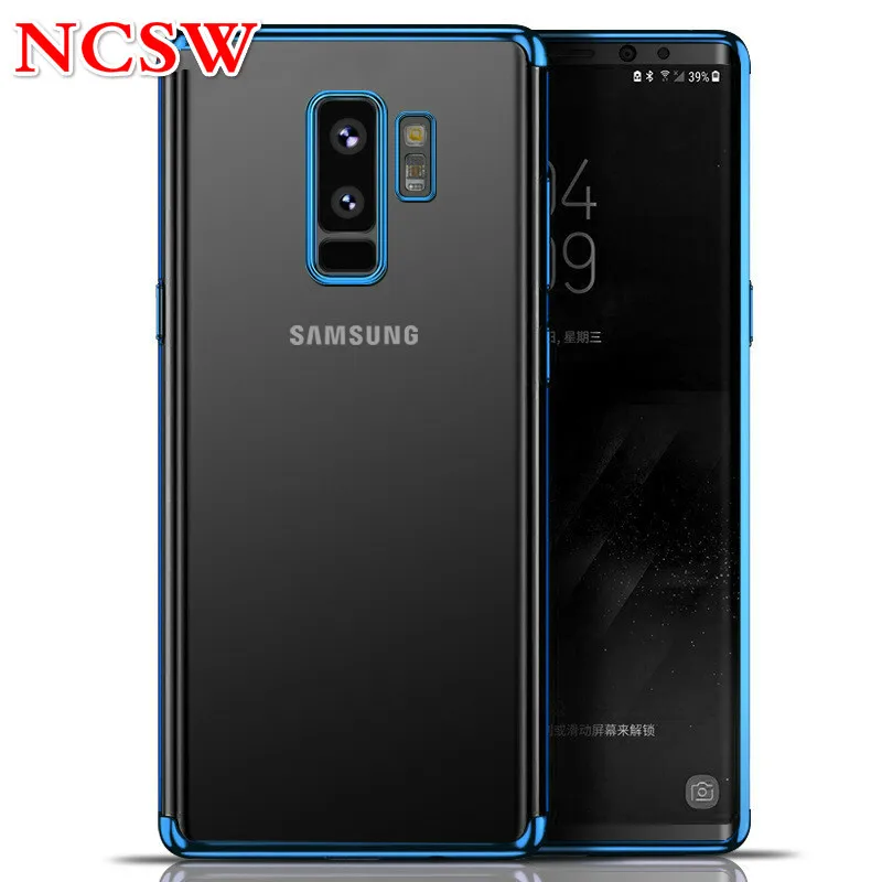 

Cover for Samsung Galaxy Note 8 A8 2018 A3 A5 A7 2016/7/8 S9 S9Plus S8 S8Plus S7 Edge S6 Edge Plating Ultra thin Soft TPU Case