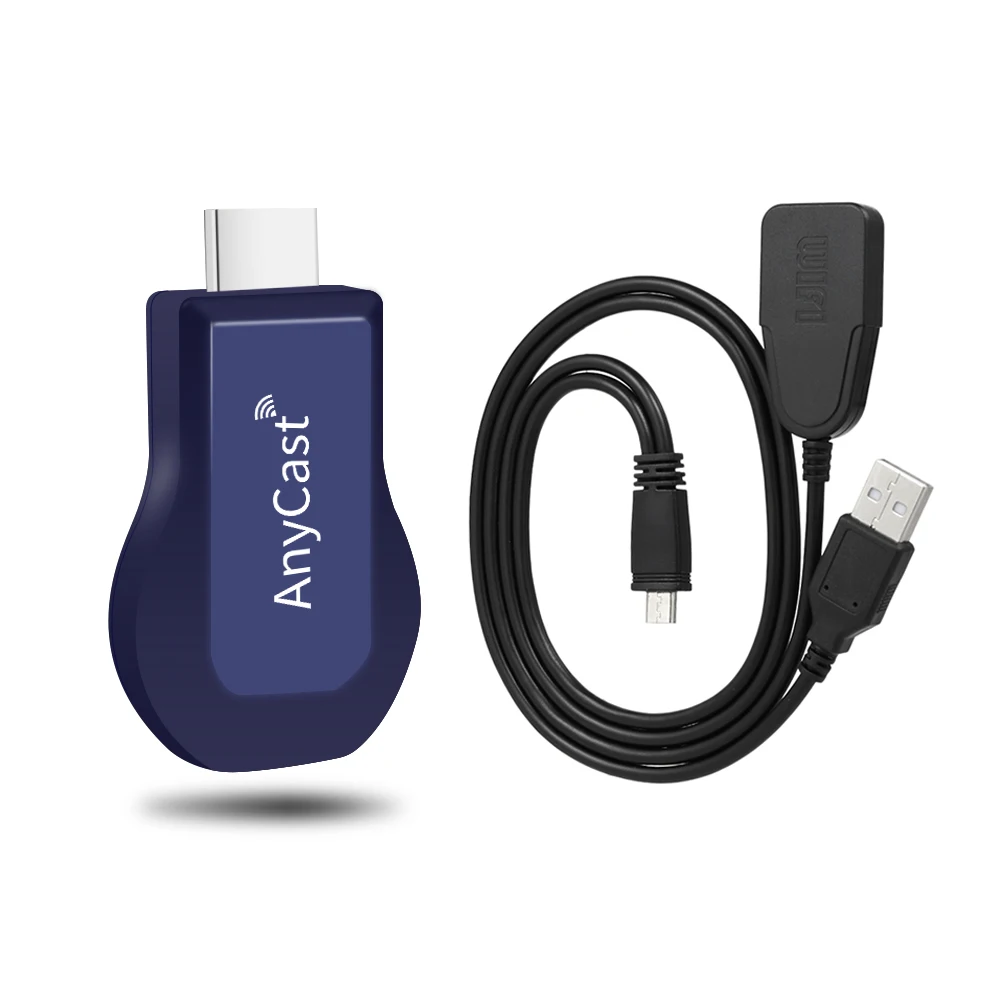 AnyCast беспроводной ТВ палка WiFi Дисплей приемник ключа 1080P HD Miracast Airplay