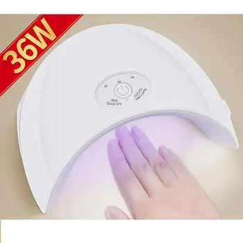 

BellyLady 36W UV 12 LEDs Lamp Nail Dryer for All Types Gel for Nail Machine Curing Timer UV Lamp Nail phototherapy machine