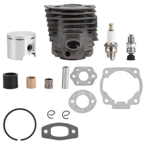 

46mm Cylinder Piston With Gasket Kit Fits For Hus-Qvarna 50, 51, 55, 55 For Rancher Chainsaw For Nikasil Engine