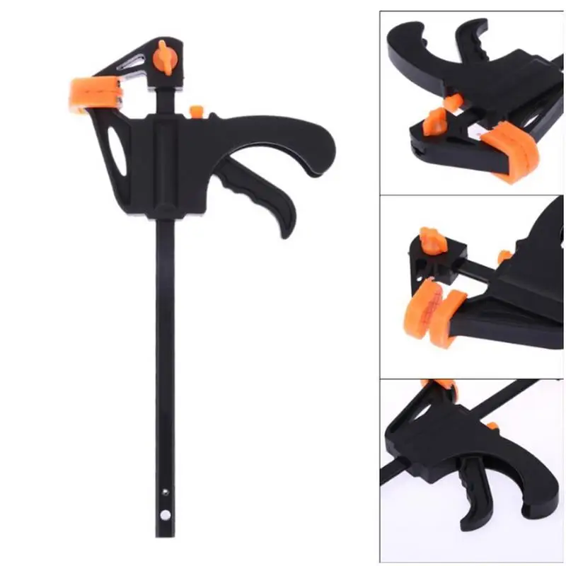 

4~30 Inch F Clip Quick Ratchet Release Speed Squeeze Wood Working Work Bar F Clamp Clip Kit Spreader Gadget Tools DIY Hand Tool
