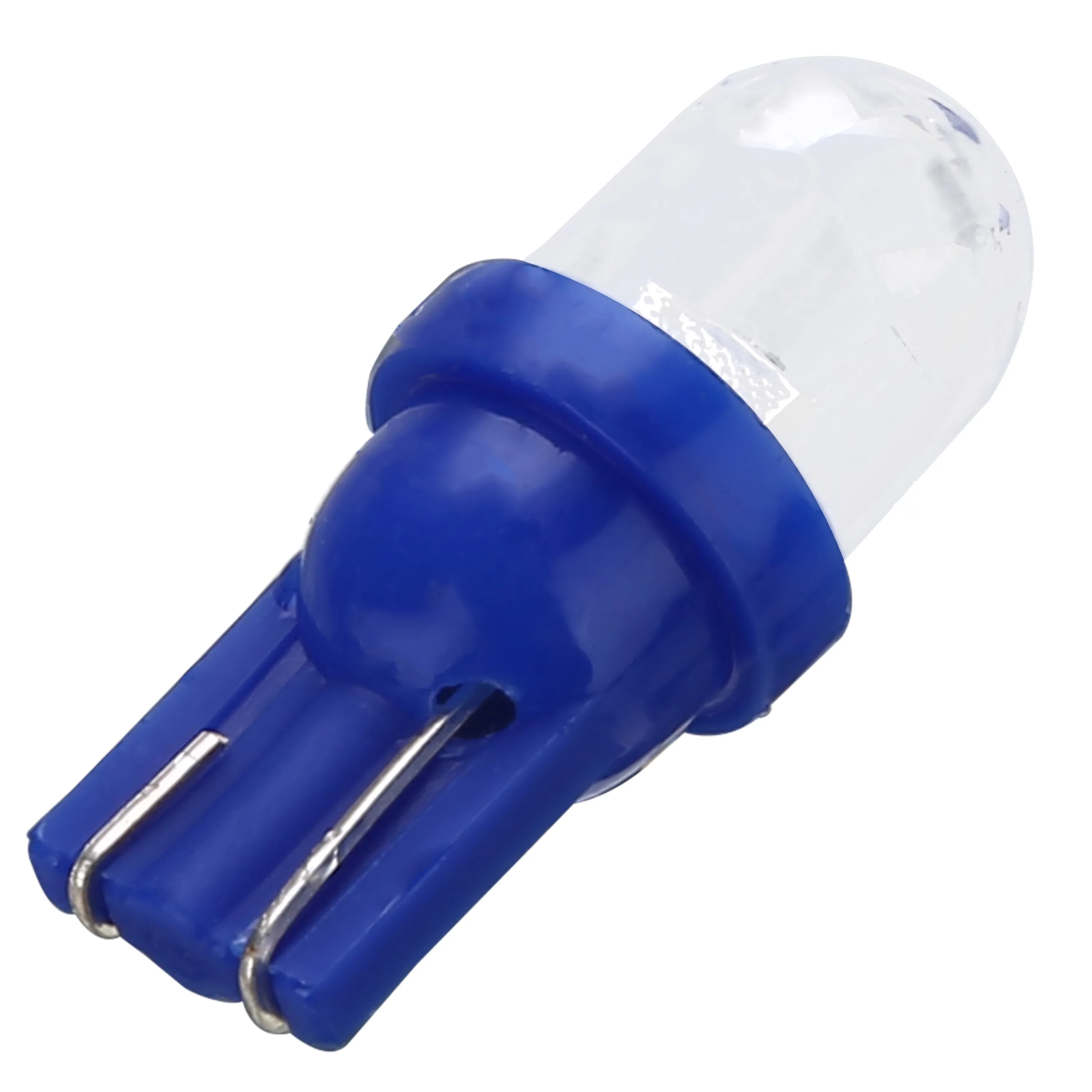 

12V T10 Dashboard Blue 1LED Bullet Wedge Bulbs Vehicle Licence Plate Side Dashboard Lighting Wholesale