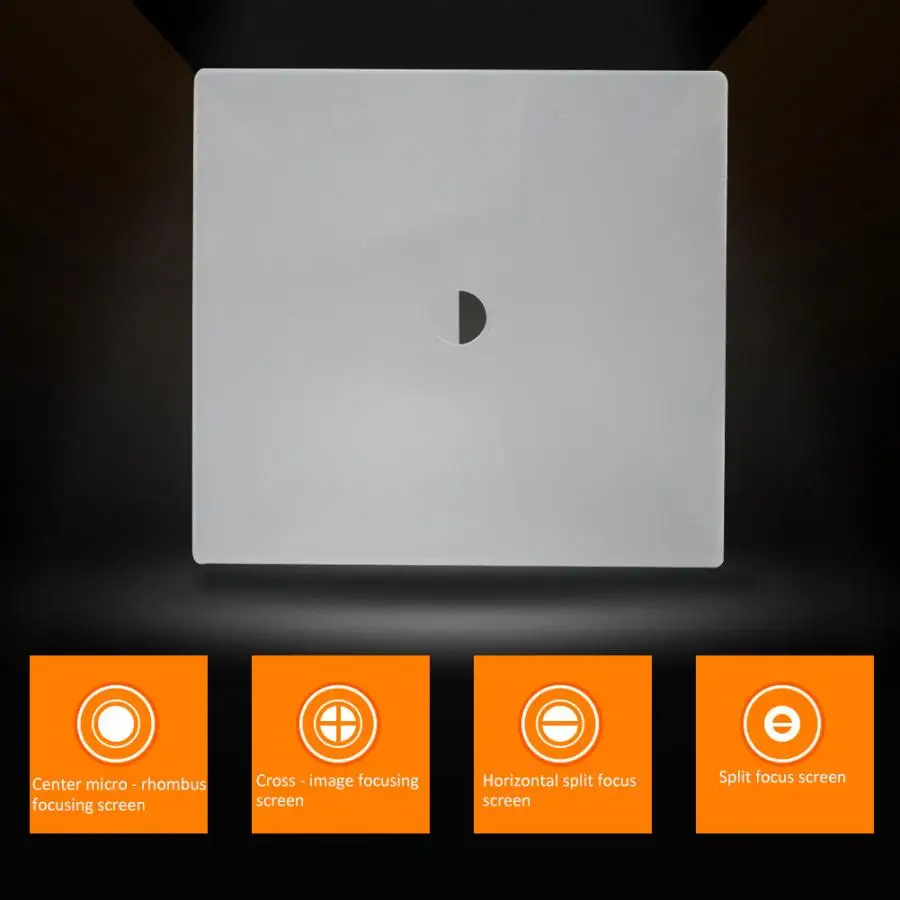 

For ROLLEIFLEX 6X6 Camera Split Image Focusing Screen with Frame 2019