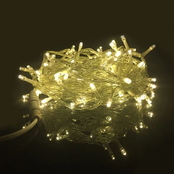 

Fairy Led String Light Dc12v 10m 20m 30m 50m 100m Warm White Christmas Wedding Party Holiday Decoration Waterproof Garland