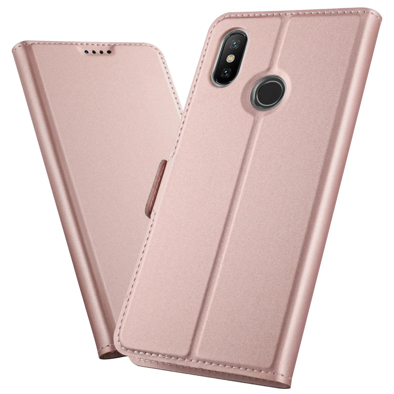 Чехол CASEWIN для Xiaomi Redmi Note 6 Pro роскошный флип чехол из искусственной кожи с
