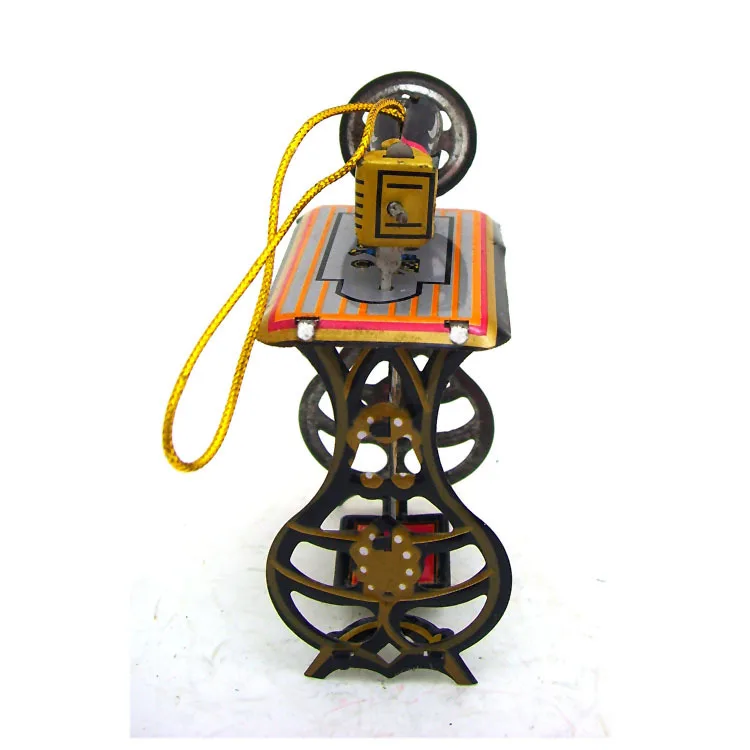 Классический Античный стиль оловянные игрушки железные металлические модели для детей/взрослых домашнее украшение ремесло MF413 швейная машина Подвеска