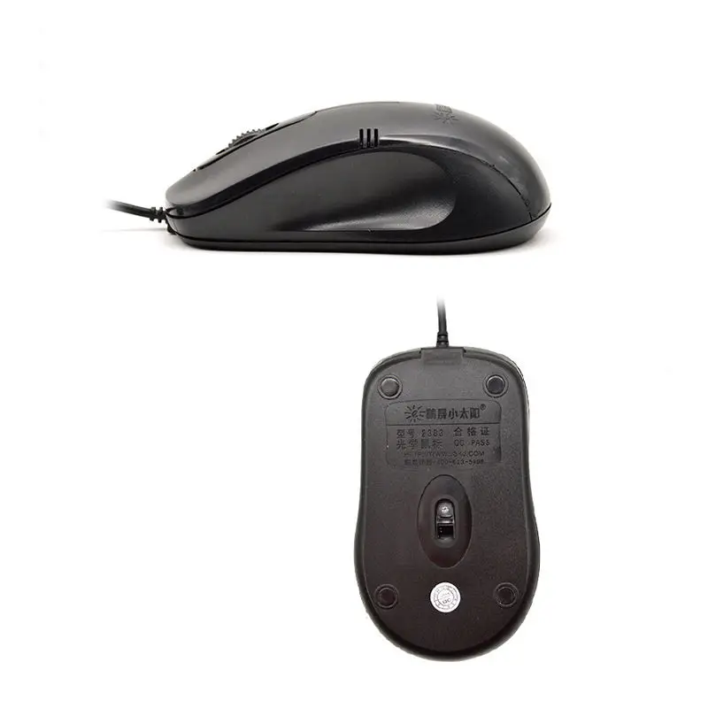 Sunrose 2383 Проводная компьютерная игровая мышь Ps2 Usb ноутбук 800 точек/дюйм