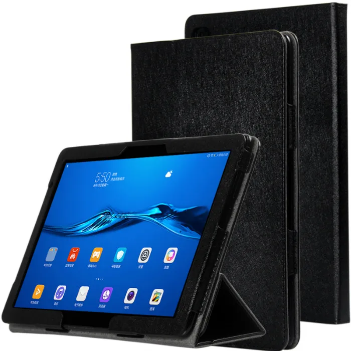 Silk Style Case for Huawei MediaPad M5 Lite 10 BAH2 W19/L09/W09 10.1