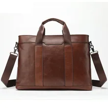 Роскошная брендовая деловая мужская сумка, мужской портфель, сумка из воловьей кожи, сумка для ноутбука, повседневная мужская сумка, сумки на плечо