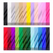 Мода 23 момме Подгонянный тяжелый шелк тутового шелкопряда натуральный крепдешин ткань для платья рубашки tissu au метр Яркая Ткань DIY