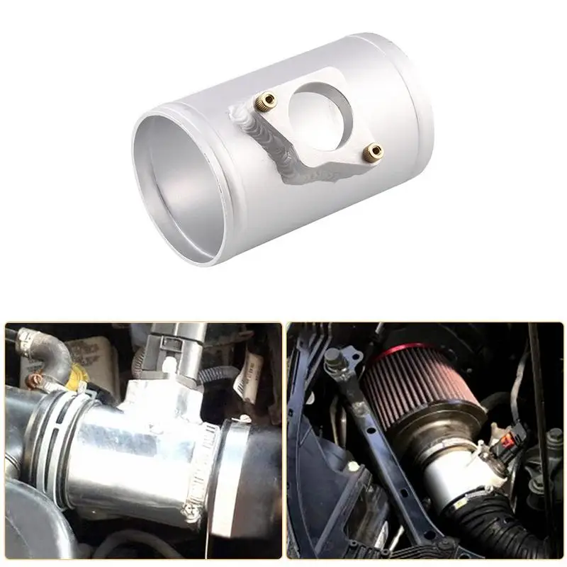 

76MM Car Aluminum Alloy Automotive Sensor Intake Pressure Flow Base Admission Car Automobile For Modification