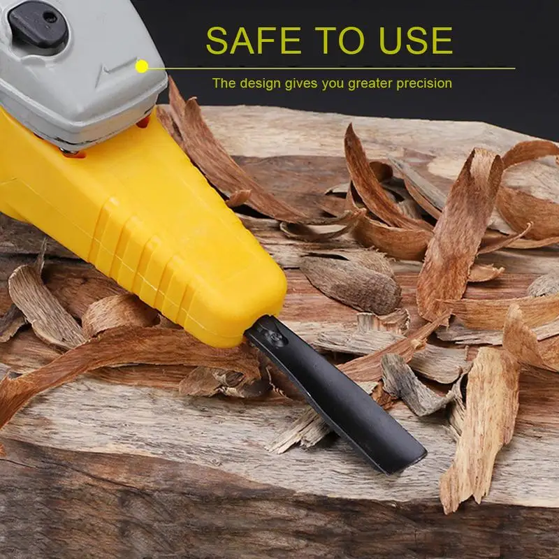 Wood Carving Electric Chisel Angle Grinder into Power Chisel