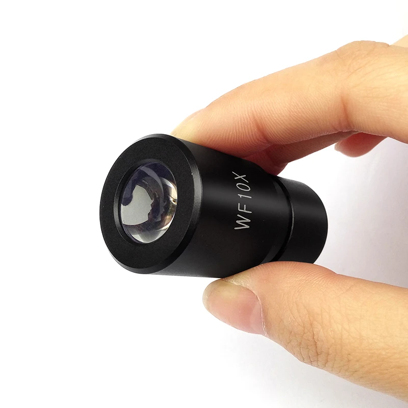 WF10X Wide Field Ramsden Eyepiece for Biological Microscope Mounting Size 23.2 mm Field 16 mm with or without Micrometer Reticle