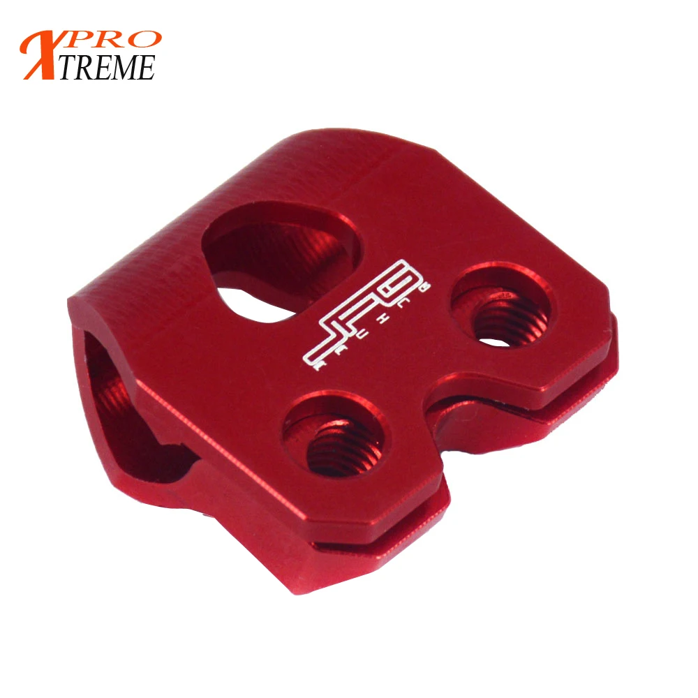CNC Front Brake Line Hose Clamps Holder For Honda CR125 CR250 CRF250R