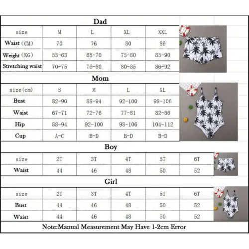 Брендовые одинаковые купальники для всей семьи, купальный костюм для родителей и детей с изображением кокосовой пальмы, монокини для девочек, женщин, мужчин и мальчиков, плавки для пляжа