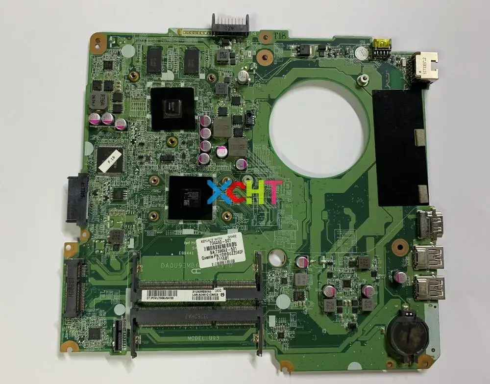 734440-501 DA0U93MB6D0 w A6-5200 HD8670M/1GB для HP Pavilion 14 14-N 14Z Series 14Z-N100 14Z-N200 протестированная
