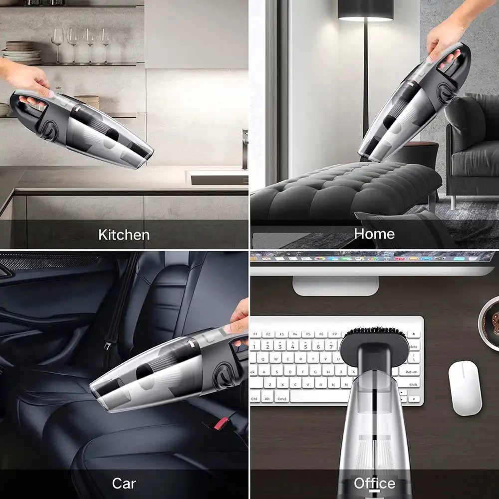 

Car Vacuum Cleaner Wireless For Auto Home Clean Wet And Dry Dual Use Vacuum Cleaner 120W 12V Handheld aspiradora para auto Mini
