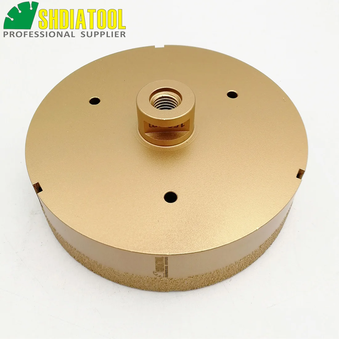 SHDIATOOL Dia 150mm Vacuum Brazed Diamond Drilling Core Bits M14 Thread Connection Drill Bits Diamond Height 15mm Stone Hole Saw