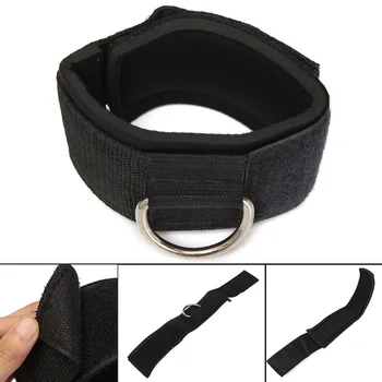 

Crossfit D-ring Ankle Anchor Strap Belt Multi Gym Cable Attachment Thigh Leg Pulley Strap Lifting Fitness Exercise Training Part