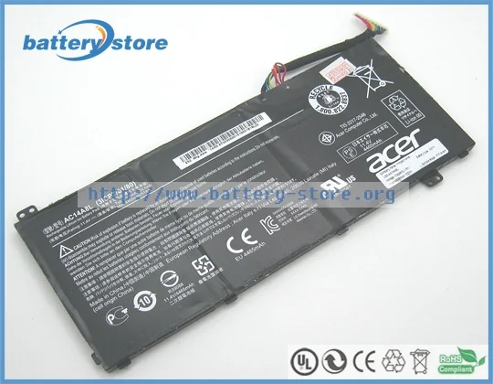 Оригинальный аккумулятор для ноутбука AC14A8L Acer Aspire V17 Nitro Black Edition V15 | Компьютеры и