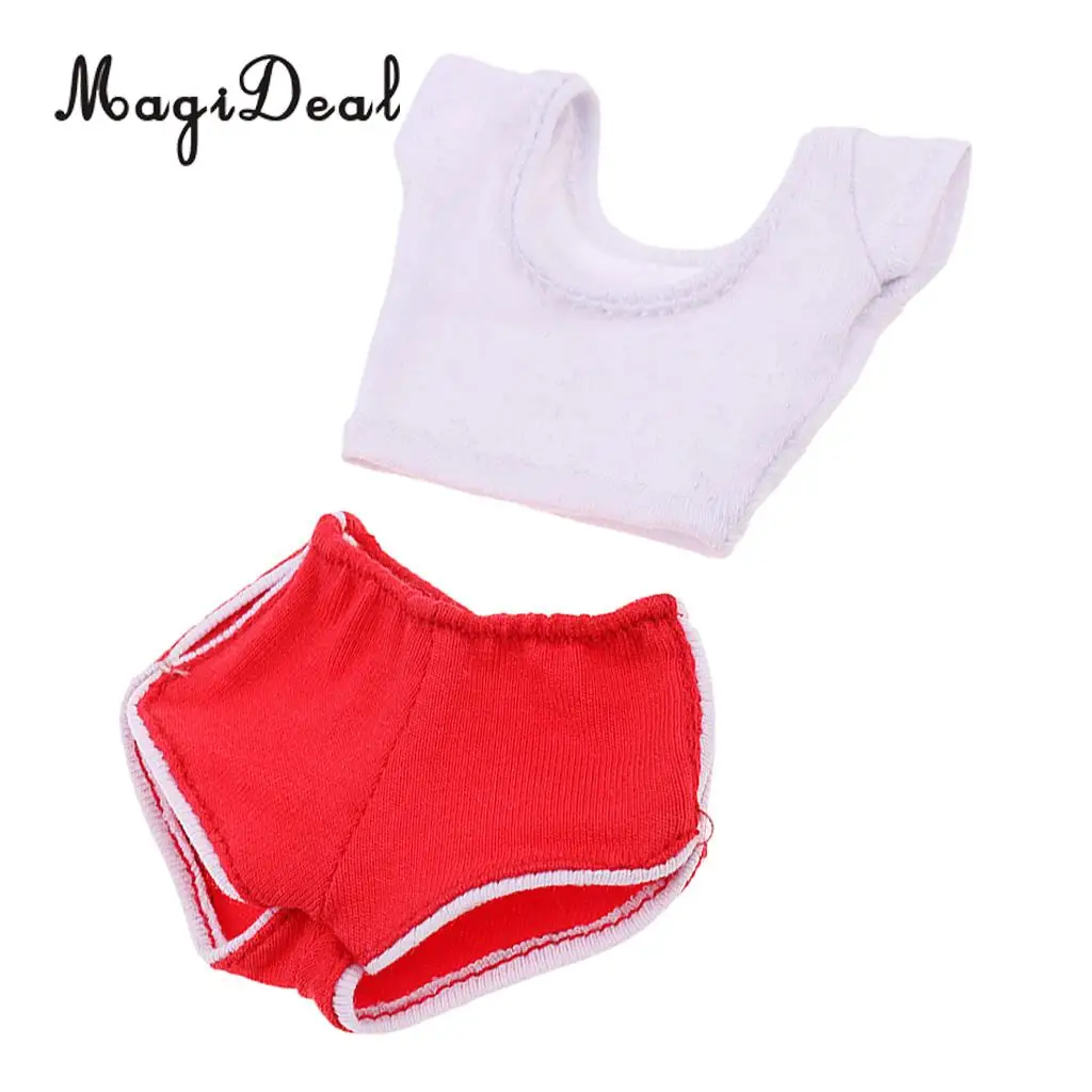 MagiDeal масштаб 1/6 женские спортивные брюки костюм рубашка для 12 дюймовых экшн