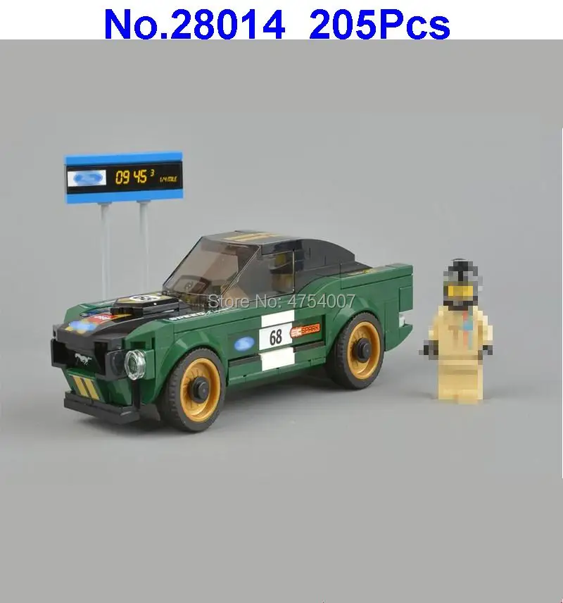 

205pcs Technic Speed Champions Supercar Racing Car Sportscar Building Blocks Compatible 75884 Toy