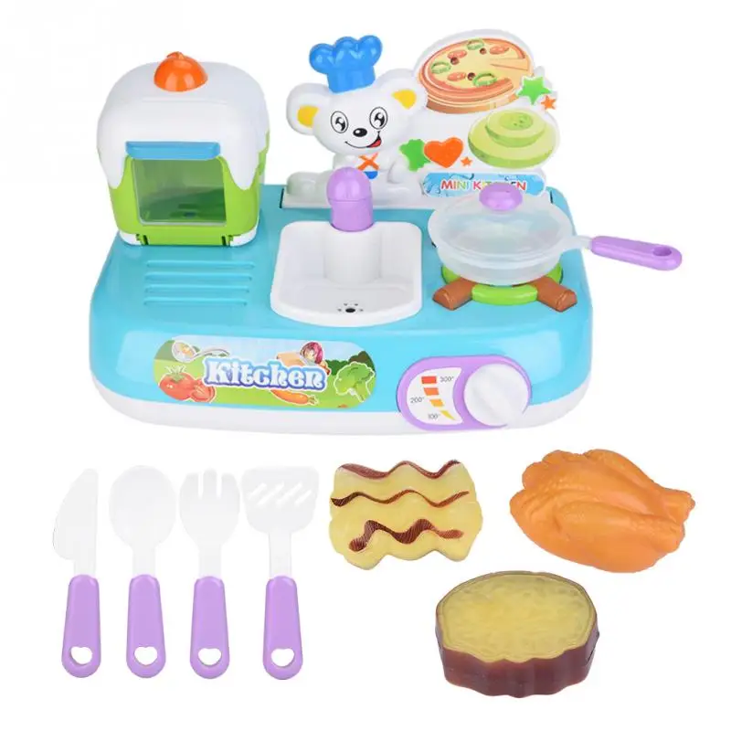 Children Pretend Play Cooking Toys Set Kitchen Cookware Utensil Set Playing Pretend Role Play Educational Toys Set Children gift